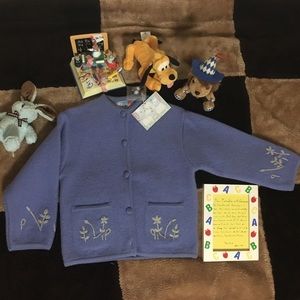 Petit Junior Authentic Wool Jacket for 6 y.o Girls